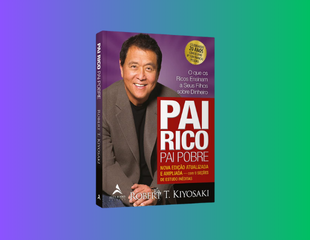 Capa de Pai Rico Pai Pobre - Robert Kiyosaki
